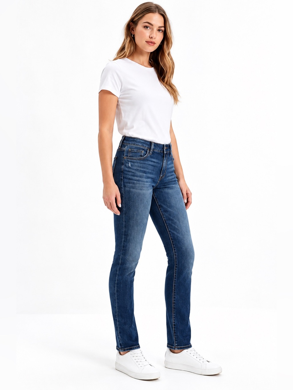 American Eagle Next Level Stretch Skinny Denim Jeans Casual Fading Whiskering